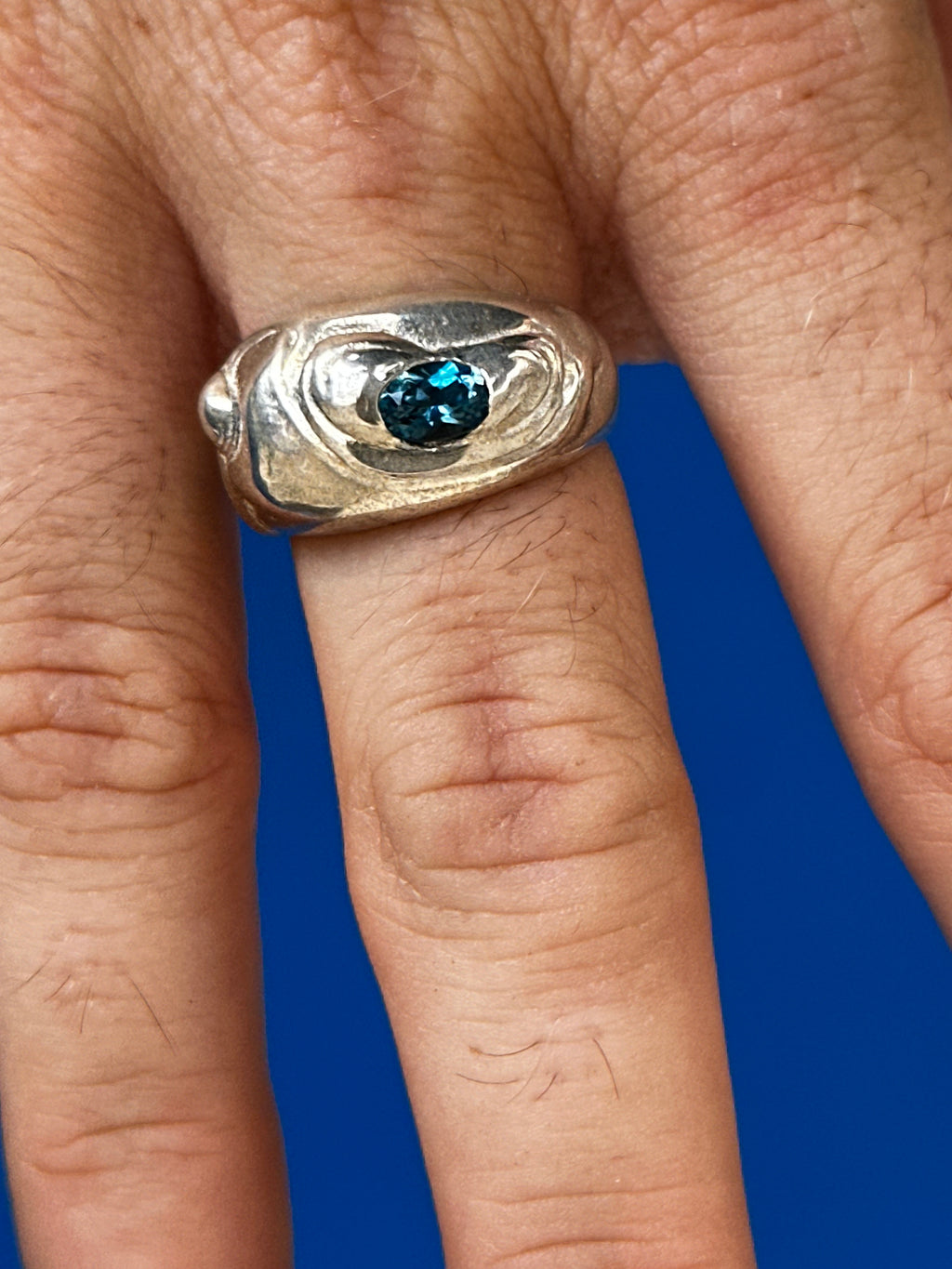 MC.010 / Melted city ring collection / Topázio e safira