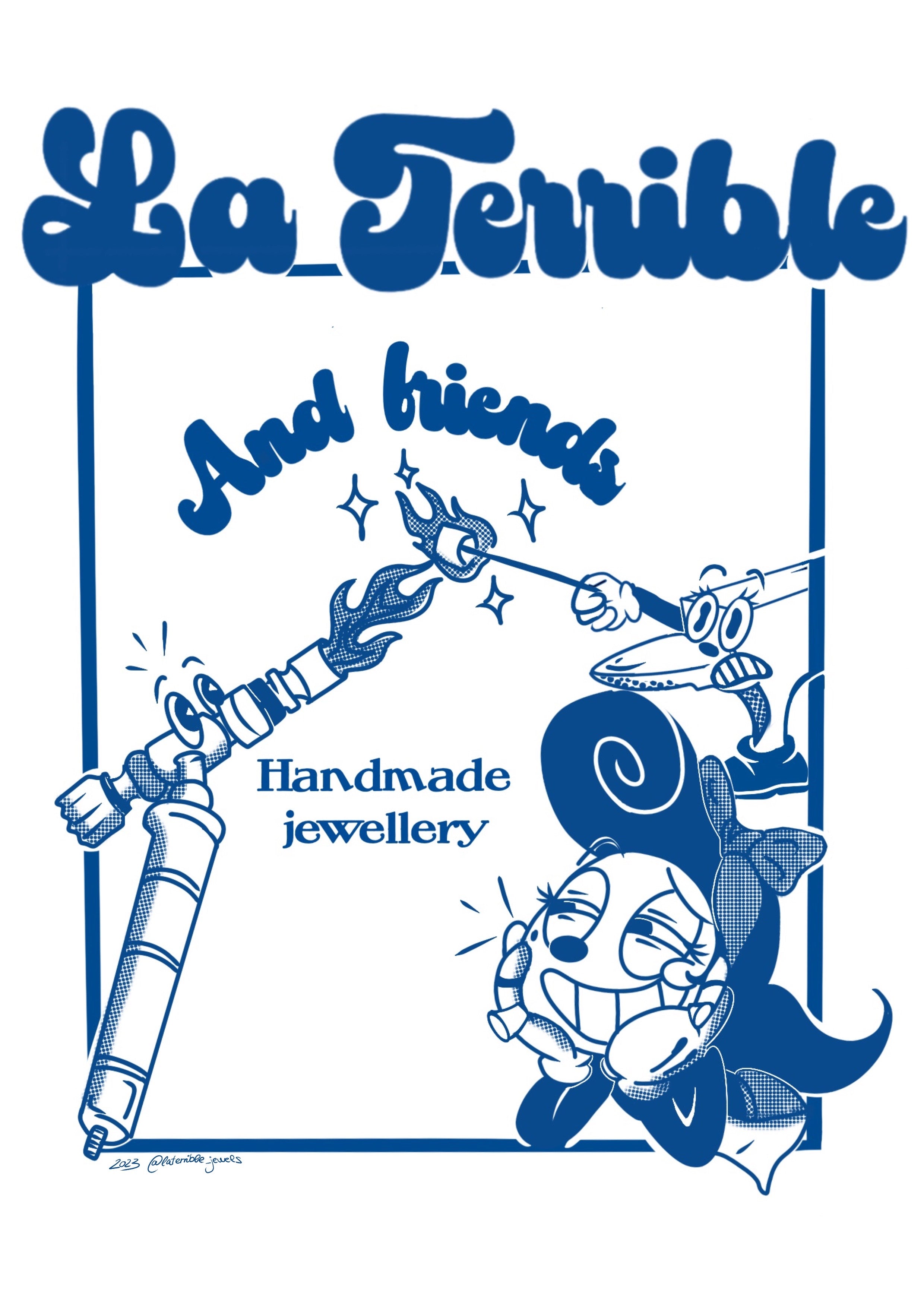 Print La Terrible & Friends