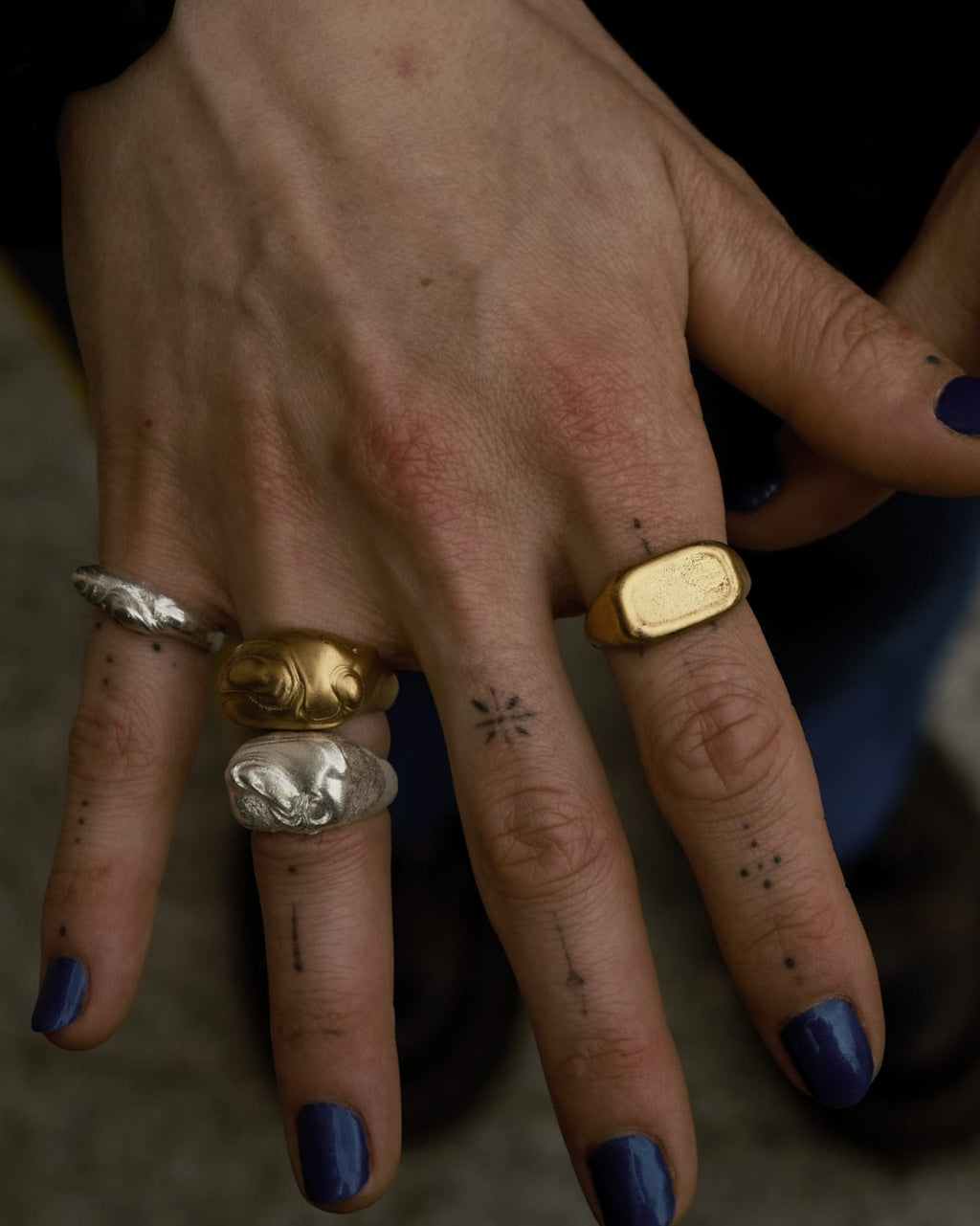 MC.016 / Melted city ring collection