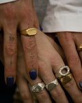 MC.017 / Melted city ring collection